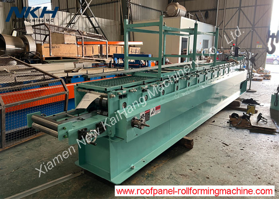 Galvanized Steel T Shaped Bar Ceiling Roll Forming Machinery For Inner Roof Decoration, Batten roof, Top hat panel