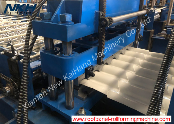 Tile roll forming machine, step tile, metal tile, roofing tile, semi-round