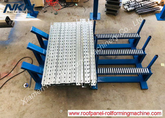 Cross Beam roll forming machine, Fluted Box Beam, storage racking interlock beam