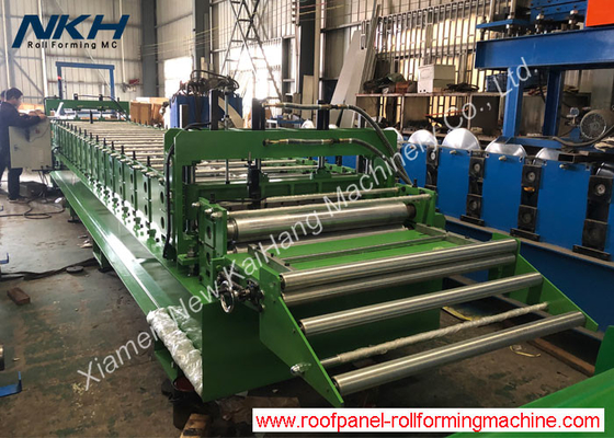 Trapezoidal PPGL Wall And Roofing Sheet Roll Forming Machine Cold Roll Forming Process