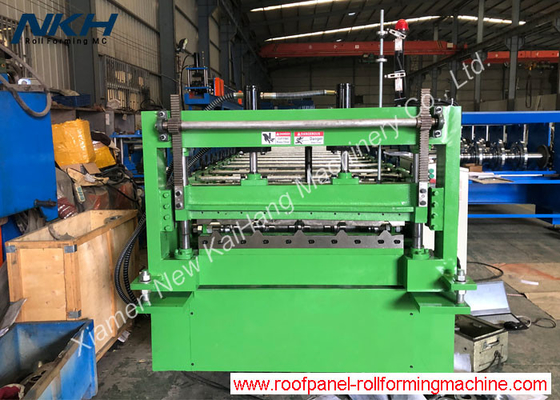 Trapezoidal PPGL Wall And Roofing Sheet Roll Forming Machine Cold Roll Forming Process