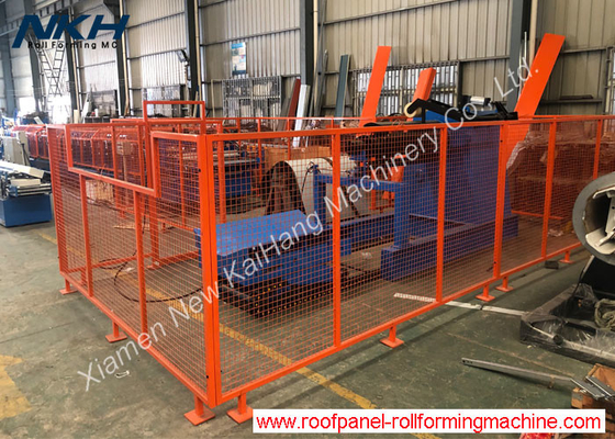 European popular roofing panel roll forming machine,  for trapezoid profile, used in France