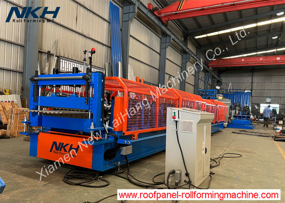 Design Based Roof Panel Roll Forming Machine Max. Forming Speed 20-25m/Min