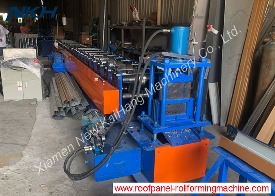 24 Forming Station Rainwater Gutter Roll Forming Machine For Rainwater Gutter, Gutter cold rolling mills