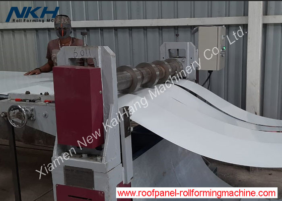 0.3-2.0mm Simple Slitting Machine Galvanized Steel Sheet For Roof Battens