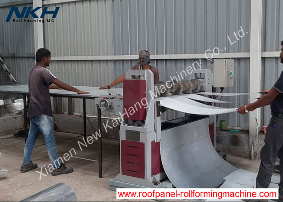 0.3-2.0mm Simple Slitting Machine Galvanized Steel Sheet For Roof Battens