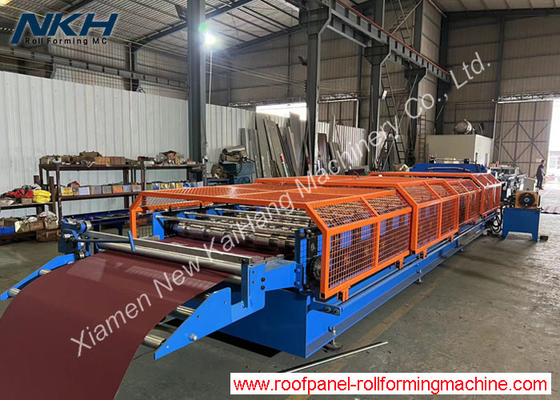 Metal Roof Tile Roll Forming Machine 45# Steel Roller Material
