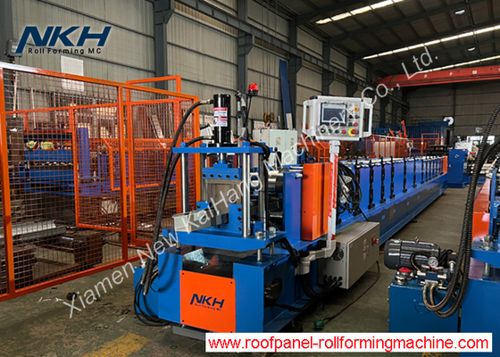 Durable  YX123 Water Gutter Roll Forming Machine