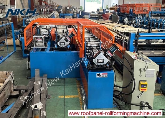 Three Sides Roll Forming Machine 3 in 1 Roll Forming Machine stud/ track/ tunnel/ channel/door frame roll forming machine One machine for multiple products