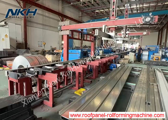 C76-200 Purlin Roll Forming Machine with Auto Stacking