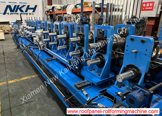 C Purlin Roll Forming Machine with Auto Stacking 1-3mm
