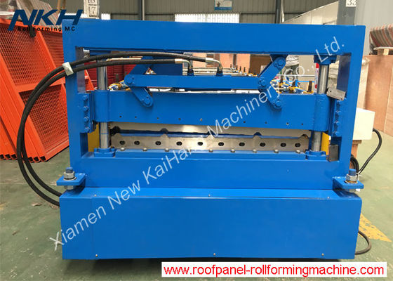 T8 roll forming machine for wall/roofing panel, 1220mm input, low rib, wall panel roll forming machine