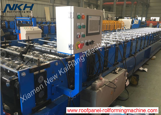Indonesia popular roofing roll forming mc, pre – painted sheets, 0.42mm, steel roof roll forming machine
