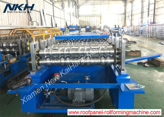 Twin rib metal sheets roll forming m/c, Philippines standard design for roof panel making machine