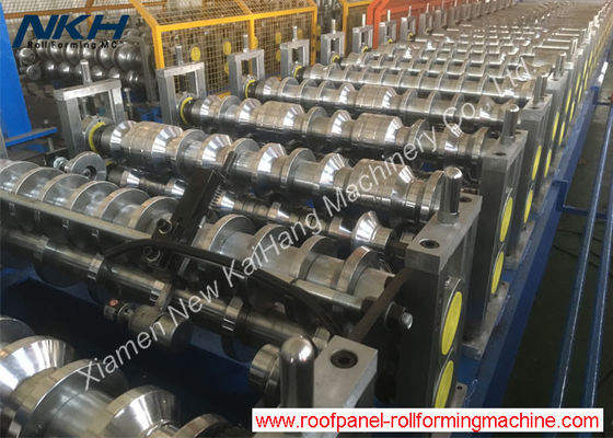 High Effective Roof Panel Roll Forming Machine For 1000mm Cover Width