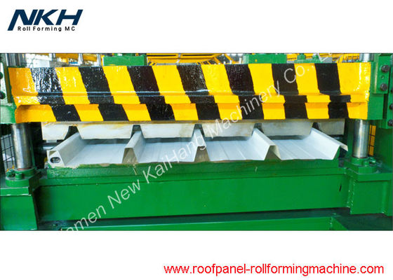 Trapezoidal Roof Panel Roll Forming Machine With PLC Control System