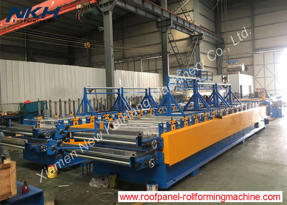 PLC Control Roof Panel Roll Forming Machine With Double Layer Design