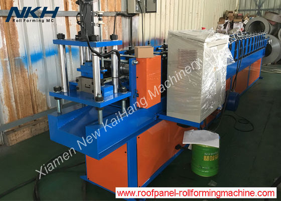 C Channel Roll Forming Machine , Light Gauge Steel Frame Roll Forming Machine