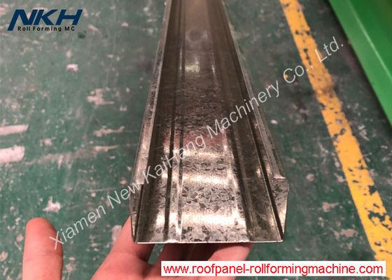 PPGI PPGL Standing Seam Metal Roof Roll Former For Metal Trapezoid Sheets