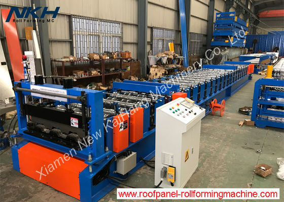 Metal Steel Sheet Roll Forming Machine , High Speed CNC Roll Forming Machine