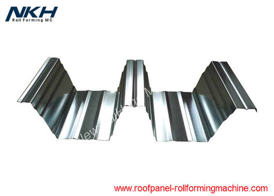 European 200 High Rib Floor Deck Roll Forming Machine With PLC Control System