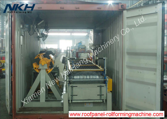 Durable Standing Seam Roll Forming Machine , Roof Panel Roll Forming Machine