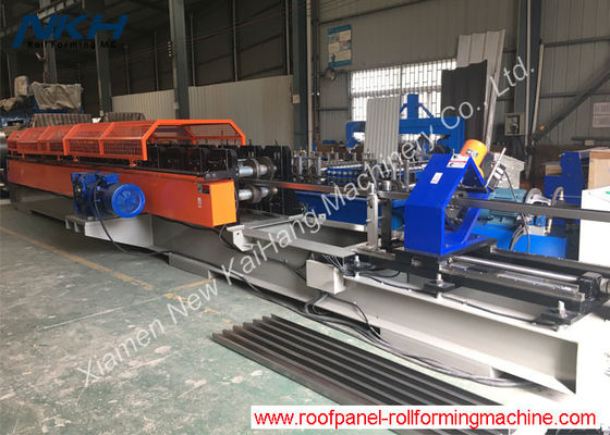 Heavy Gauge Purlin Roll Forming Machine 2mm-4mm Thickness With Flying Cut