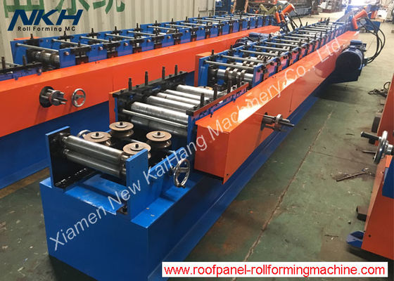 Galvanized Steel C Purlin Machine , Metal Stud And Track Roll Forming Machine