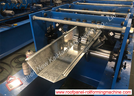 Roller Shutter Door Frame Roll Forming Machine / Steel Profile Making Machine