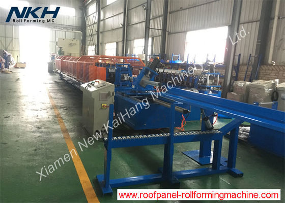 Shelf System Upright Roll Forming Machine , Sheet Metal Forming Machine For Warehouse