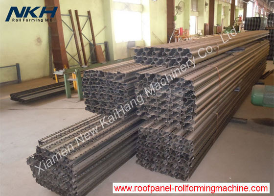 Shelf System Upright Roll Forming Machine , Sheet Metal Forming Machine For Warehouse