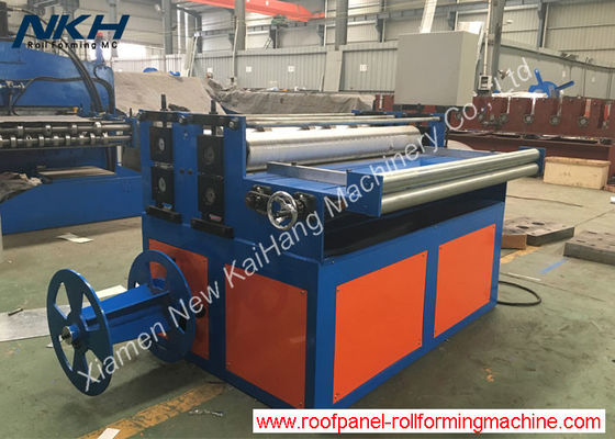 Thin Gauge Simple Slitting Machine 0.3-1.0mm Thickness For PPGL / GGPI / GI Material