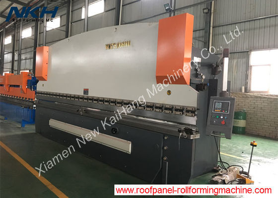 100T×6000mm CNC Hydraulic Press Brake Machine With Throat Depth Short