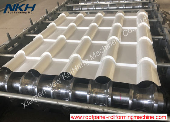0.4mm 0.5mm 0.6mm Bamboo Tile Roof Roll Forming Machine
