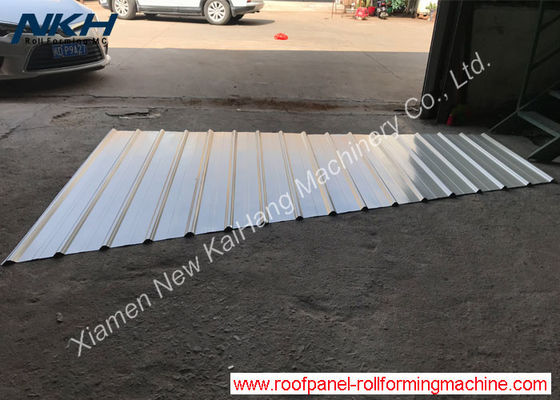 Width 1219mm Roof Tile Roll Forming Machine Building Material Shops