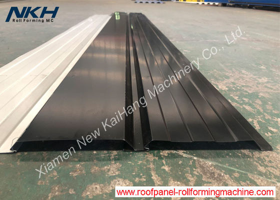 20m/Min Roof Panel Roll Forming Machine With Hydraulic Coiler