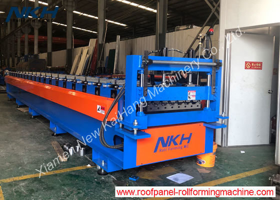 0.7mm Corrugated Roof Panel Roll Forming Machine 25m/min