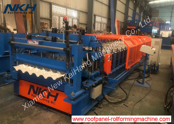 Buy Tile roll forming machine, step tile, metal tile, roofing tile, semi-round online manufacture