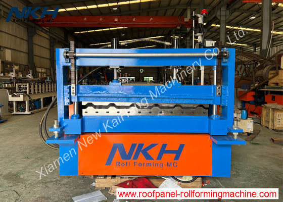 Beli Mesin pembentuk gulungan panel atap, trapesium, profil atap, lembaran logam 0,4-0,8mm online manufacture