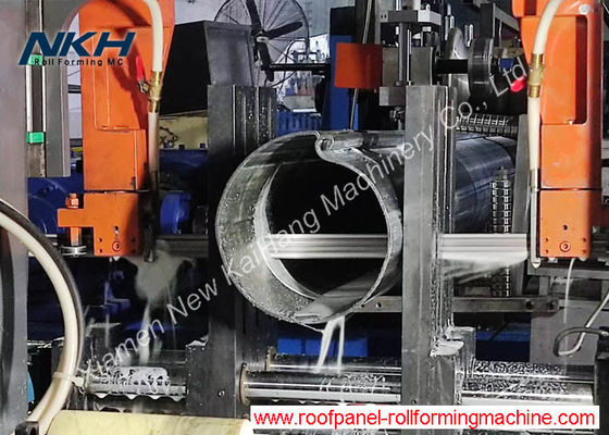 Buy Rolling Shutter Door Tube Roll Forming Machine, Steel Shutter Door Tube Online Laser Welding Roll Forming Machine online manufacture