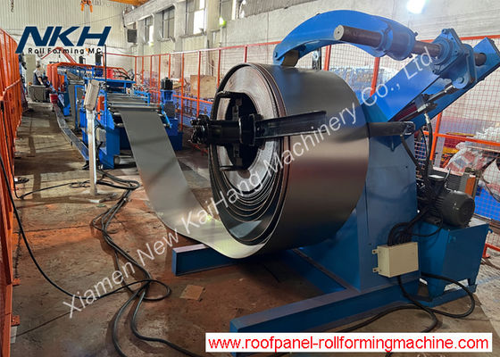 Buy 5TonsX600mm Hydraulic Un Coiler With Snubber Arm Standard / Customized Decoiler online manufacture