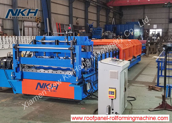 Beli YX22-211-1105 Roof Tile Roll Forming Machine Metal Roofing Machine Penggerak servo motor online manufacture