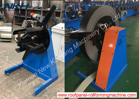 Beli 12-15m / mnt Peralatan Bantu Uncoiler Rack Untuk Top Hat / Reng 12 bulan Garansi online manufacture