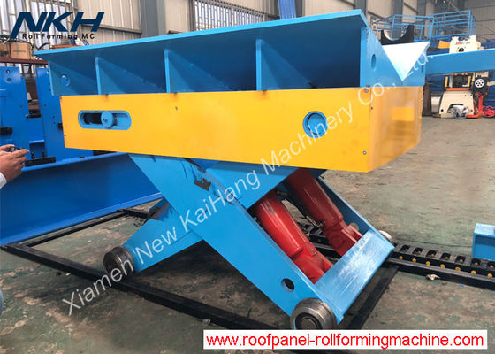 Buy Professional Auxiliary Equipment 6 Tons Hydraulic De Coiler 12-15m/min Speed online manufacture