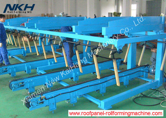 acheter Empileur pneumatique pour couvrir le petit pain de decking en métal formant la machine, seule double couche, conception rapide d'échange online manufacture