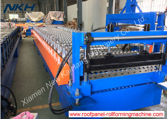 satın al PLC Kontrol Sistemi ile Özelleştirilmiş Güvenilir Çatı Paneli Rulo Şekillendirme Makinesi online manufacture