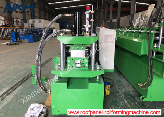 Buy Channel Stud And Track Roll Forming Machine For full hard GI steel 0.4-1.0mm Thickness online manufacture