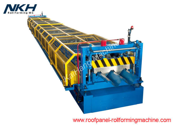 ซื้อ เครื่องขึ้นรูปม้วนคลื่นยักษ์ชั้นดาดฟ้าที่มีความกว้าง 1,000 มม. พร้อมขดสูง 130 มม online manufacture