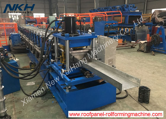 Beli Lembaran Galvanis Purlin Mesin Roll Forming Dengan Post Punching / Cutting online manufacture
