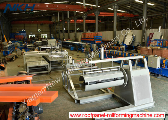 kaufen Stahltrennsäge-Linie der Blechtafel-0,3 - 1,0 * 1250mm mit Wieder-Wirbelmaschine online manufacture